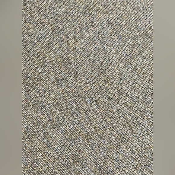 LL Bean Vintage 100% Wool Sweater Mens XL Gray Speckled V-Neck Made In Scotland - Picture 7 of 14